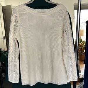 NWT beautiful ivory sweater